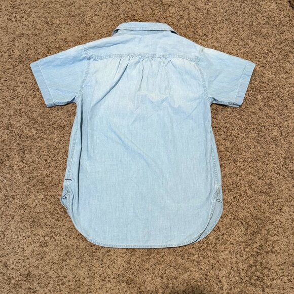 J. Crew Lightweight Denim Chambray Shirt Blue Size S - Picture 9 of 9